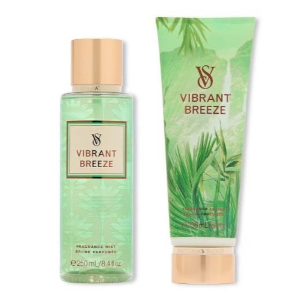 VS Vibrant Breeze Fragrance Mist & Lotion Set‎ NEW